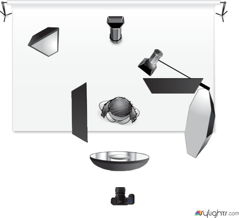 Glamour Diagram 01 by Prasanta Fotography