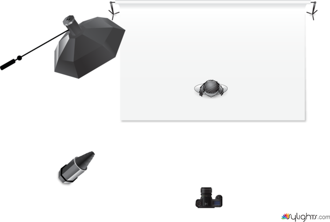 circle light with fog by Guest User