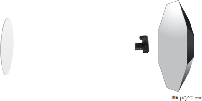 Basic 1 light portrait by Guest User