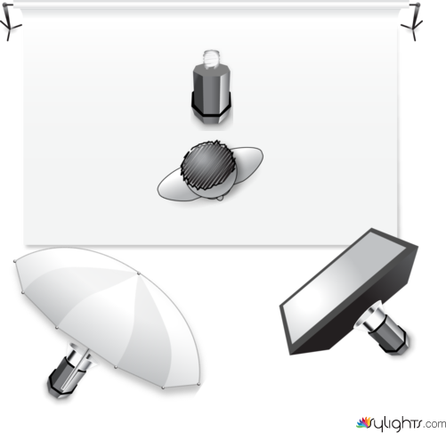 3 lights on white by Guest User