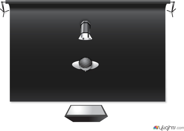 caja de luz rfontal y contraluz con ribete by Guest User