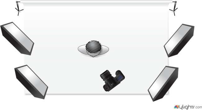 High Key 1 Lighting Diagram by Guest User