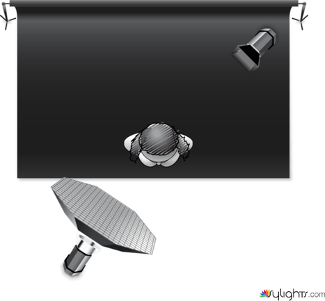 Hair light setup by Guest User