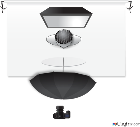 Studio Light Setup 5A by Guest User