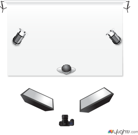 Esquema de Iluminación High Key - Irma Santiago by Guest User