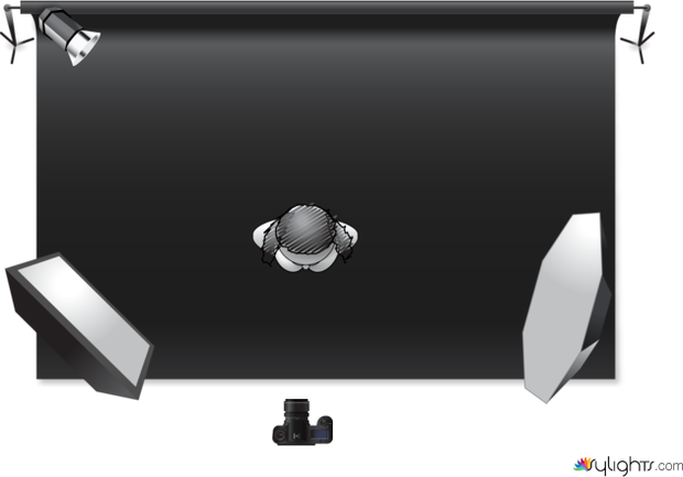 Esquema de luces fondo negro by Guest User