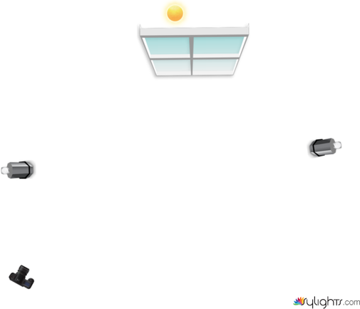 Lichtsituation 1_Innenraum mit Fensterfront by Guest User