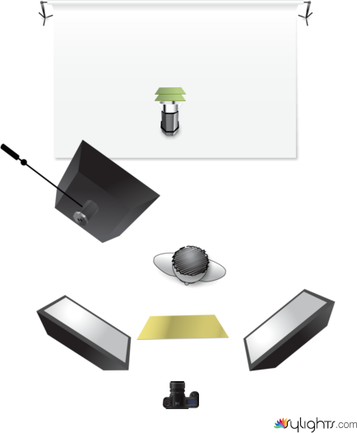 Hair light and clamshell by Guest User