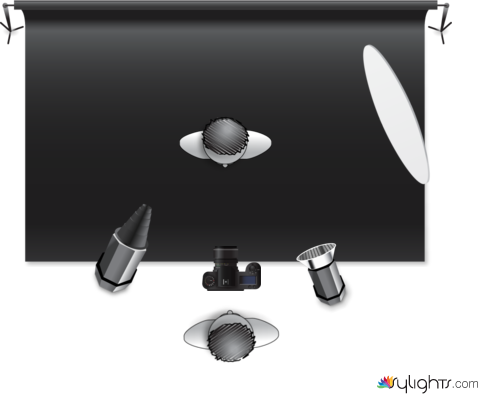 Chiaroscuro light set-up by Guest User