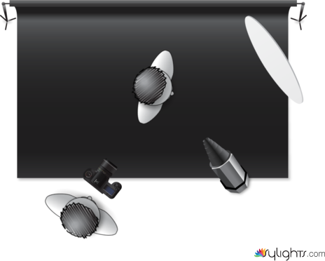 Chiaroscuro light set-up 2 by Guest User