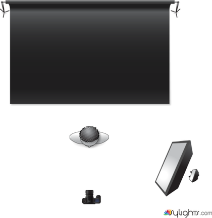 1 Speed Lite- Softbox- F1.4 by Chris Hardy