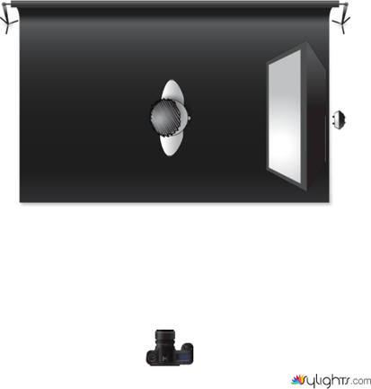 1 Speed Lite- Side light- Softbox by Chris Hardy