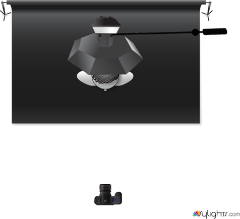 1 Speed Lite- Overhead- Beauty Dish by Chris Hardy