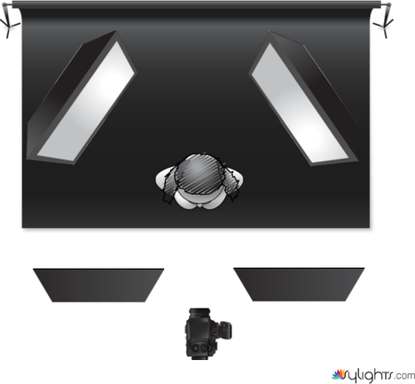 TWO-LIGHT LOW KEY SET-UP by Dimitri Walters