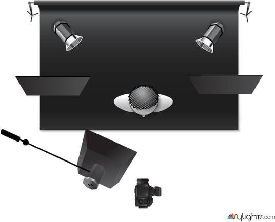 THREE-LIGHT DRAMATIC SET-UP FRO MEN by Dimitri Walters